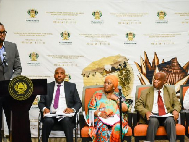 Presiding Officers brief media on preparations ahead of SONA 2023.