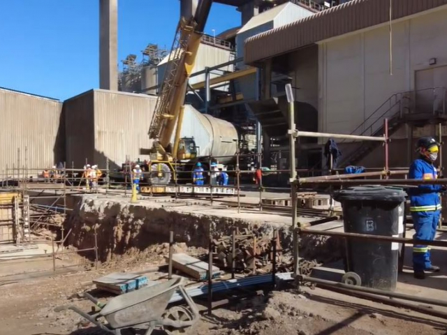 Minister of Electricity visits Kusile power station