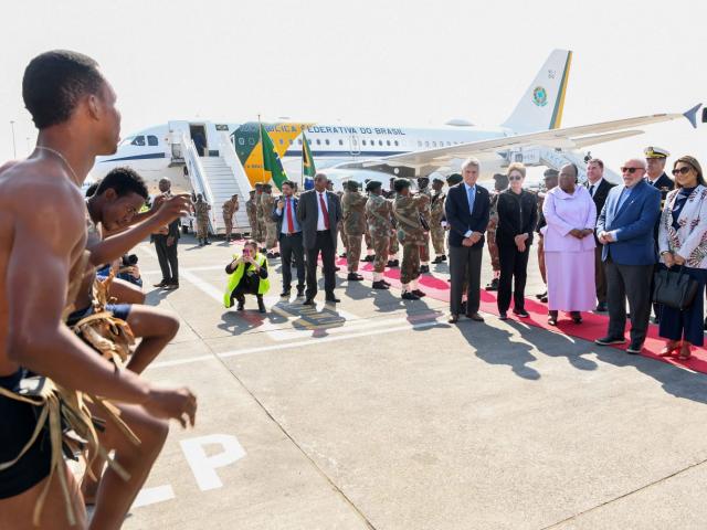 DIRCO Minister Dr Naledi Pandor welcomes delegates attending the 15th BRICS Summit.