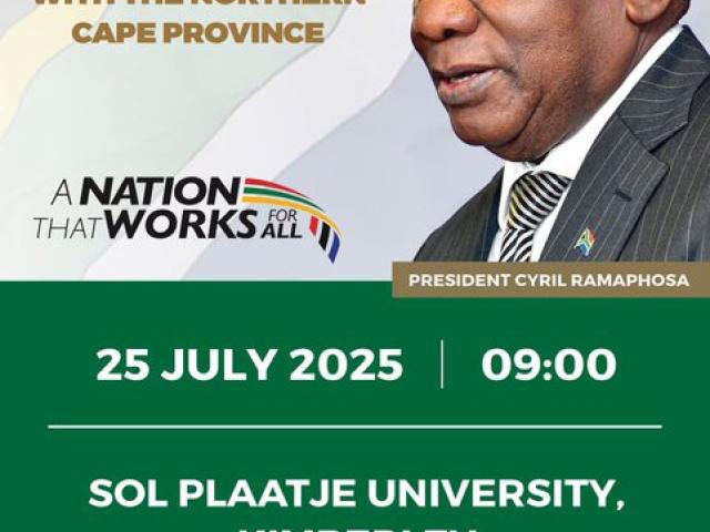 Presidential engagement with the Northern Cape province
